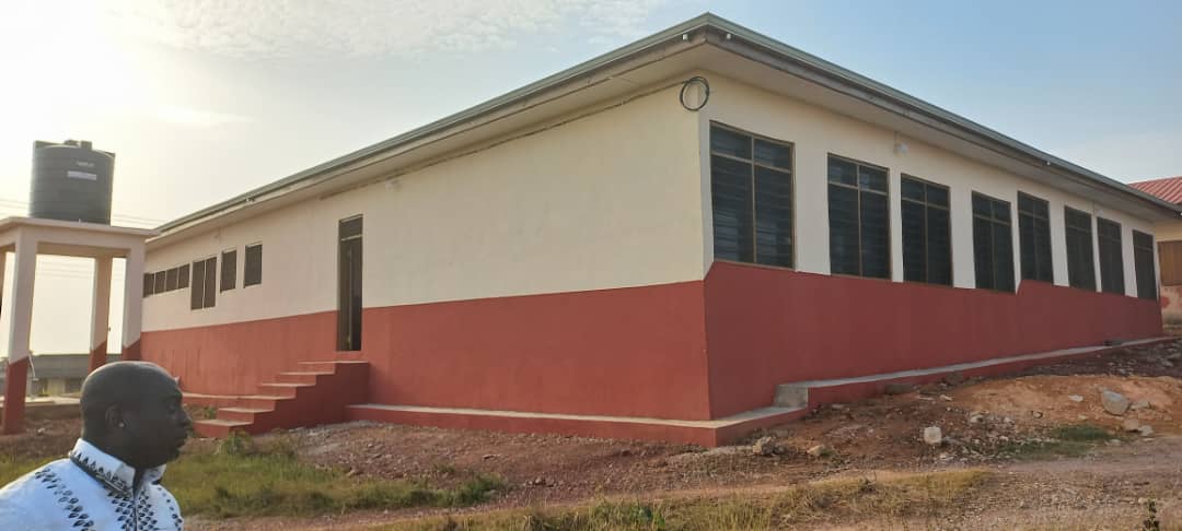 Construction of 1No. 2Unit classroom block, Office and store, servery,4-seater W/C with Borehole